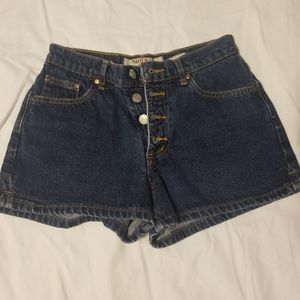 Vintage Paris Blues Original High Waisted Size 3 Color Dark Blue